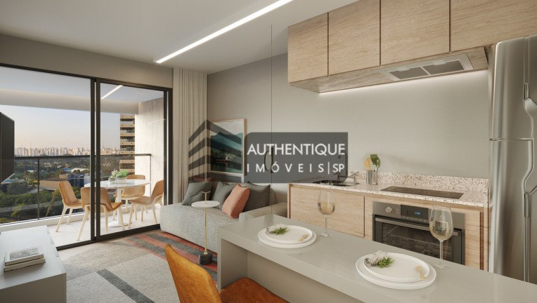 Imagem Apartamento com 1 Quarto à Venda, 35 m² em Moema - São Paulo