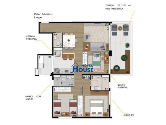 Imagem Apartamento com 3 Quartos à Venda, 100 m² em Alto De Pinheiros - São Paulo Imagem Apartamento com 3 Quartos à Venda, 100 m² em Alto De Pinheiros - São Paulo