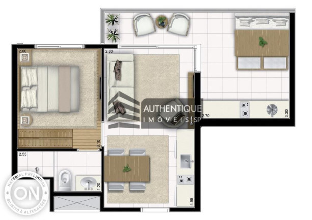 Imagem Apartamento com 1 Quarto à Venda, 43 m² em Vila Olímpia - São Paulo Imagem Apartamento com 1 Quarto à Venda, 43 m² em Vila Olímpia - São Paulo