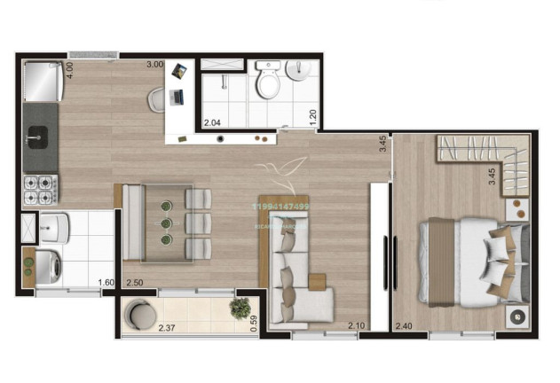 Imagem Apartamento com 2 Quartos à Venda, 36 m² em água Branca - São Paulo Imagem Apartamento com 2 Quartos à Venda, 36 m² em água Branca - São Paulo