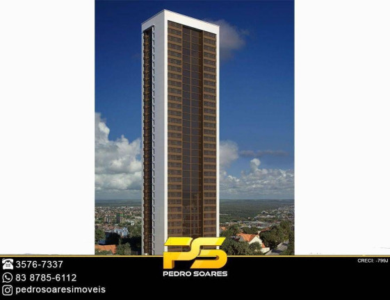 Imagem Apartamento com 1 Quarto à Venda, 47 m² em Brisamar - João Pessoa Imagem Apartamento com 1 Quarto à Venda, 47 m² em Brisamar - João Pessoa