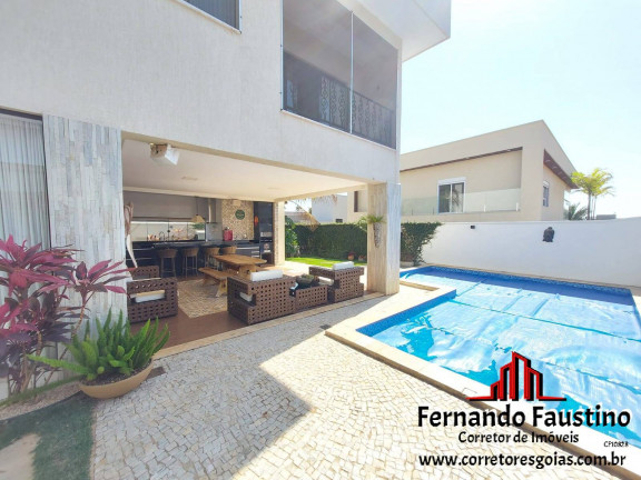 Imagem Casa de Condomínio com 4 Quartos à Venda, 309 m² em Residencial Goiânia Golfe Clube - Goiânia