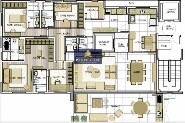 Imagem Apartamento com 4 Quartos à Venda, 212 m² em Perdizes - São Paulo