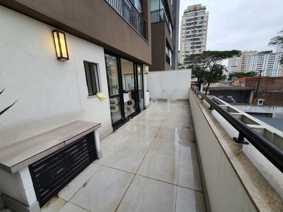 Imagem Apartamento com 1 Quarto para Alugar, 59 m² em Campo Belo - São Paulo