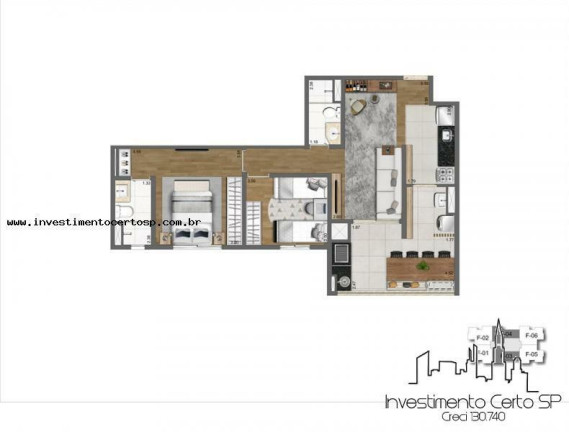 Imagem Apartamento com 2 Quartos à Venda, 69 m² em Mooca - São Paulo Imagem Apartamento com 2 Quartos à Venda, 69 m² em Mooca - São Paulo