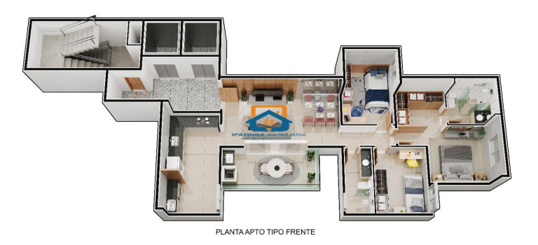 Imagem Apartamento com 3 Quartos à Venda, 91 m² em Horto - Ipatinga