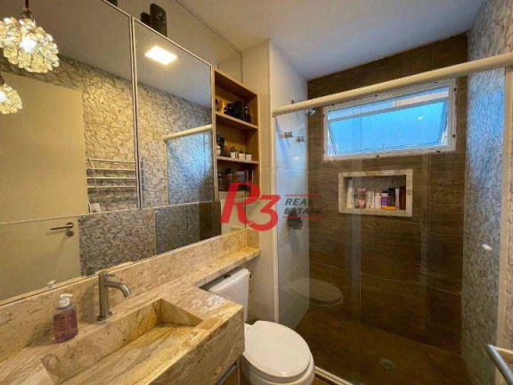 Imagem Apartamento com 2 Quartos à Venda, 80 m² em Gonzaga - Santos