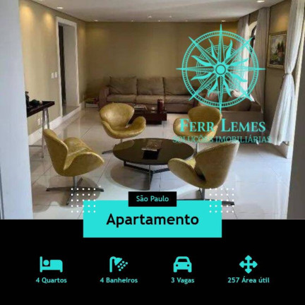 Apartamento com 4 Quartos à Venda, 257 m² em Santana - São Paulo
