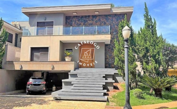 Casa de Condomínio com 4 Quartos à Venda, 525 m² em Condomínio Arara Azul - Ribeirão Preto