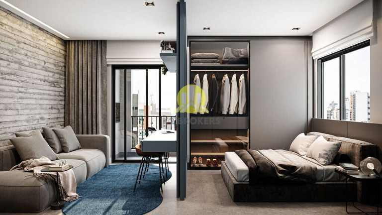 Imagem Studio com 1 Quarto à Venda, 34 m² em água Verde - Curitiba