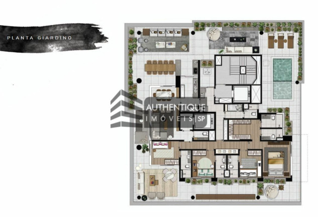Imagem Apartamento com 4 Quartos à Venda, 327 m² em Vila Olímpia - São Paulo Imagem Apartamento com 4 Quartos à Venda, 327 m² em Vila Olímpia - São Paulo