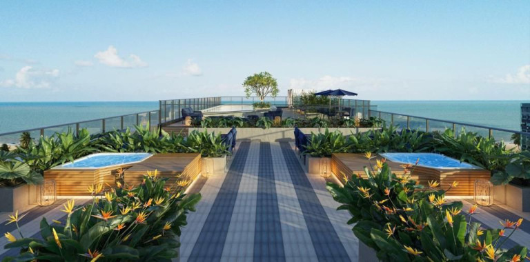 Imagem Apartamento com 1 Quarto à Venda, 17 m² em Cabo Branco - João Pessoa