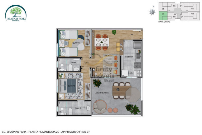 Imagem Apartamento com 2 Quartos à Venda, 45 m² em Braúnas - Contagem Imagem Apartamento com 2 Quartos à Venda, 45 m² em Braúnas - Contagem