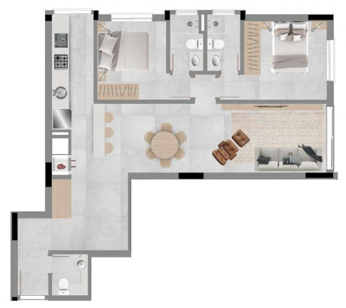 Imagem Apartamento com 3 Quartos à Venda, 86 m² em Capão Da Canoa - Capão Da Canoa