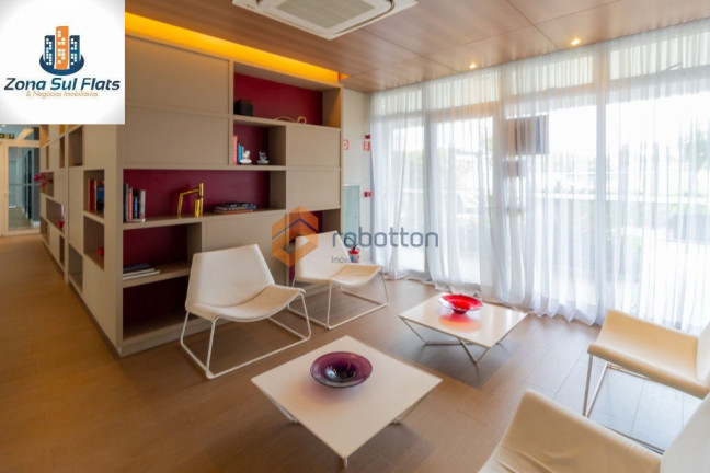 Imagem Apartamento com 1 Quarto para Alugar, 45 m² em Campo Belo - São Paulo