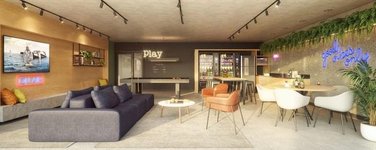 Imagem Apartamento com 1 Quarto à Venda, 19 m² em Centro - Curitiba