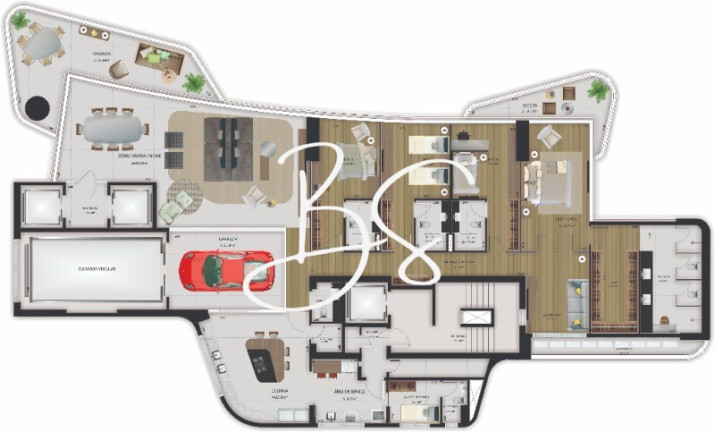 Imagem Apartamento com 4 Quartos à Venda, 362 m² em Avenida Antônio Justa - Fortaleza