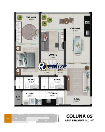 Imagem Imóvel com 2 Quartos à Venda, 78 m² em Muquiçaba - Guarapari