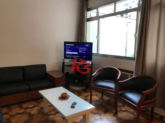 Imagem Apartamento com 2 Quartos à Venda, 118 m² em Gonzaga - Santos