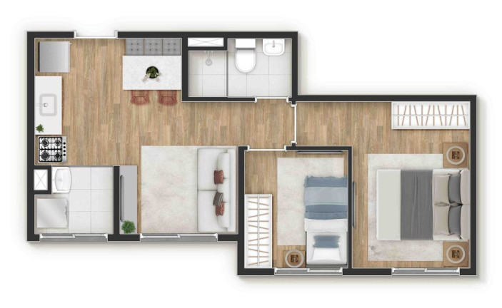 Imagem Apartamento com 2 Quartos à Venda, 37 m² em Jurubatuba - São Paulo Imagem Apartamento com 2 Quartos à Venda, 37 m² em Jurubatuba - São Paulo
