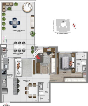 Imagem Apartamento com 2 Quartos à Venda, 75 m² em Canto - Florianópolis