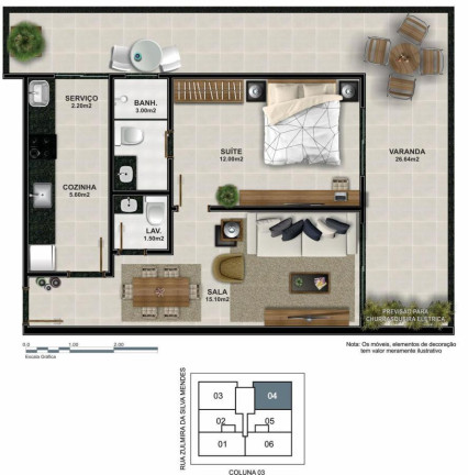 Imagem Apartamento à Venda, 60 m² em Braga - Cabo Frio Imagem Apartamento à Venda, 60 m² em Braga - Cabo Frio
