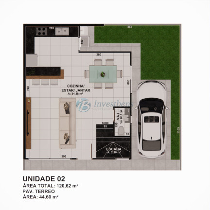 Imagem Casa de Condomínio com 3 Quartos à Venda, 120 m² em Xaxim - Curitiba