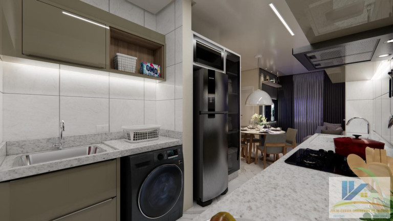 Imagem Apartamento com 3 Quartos à Venda, 57 m² em Parque Da Fonte - São José Dos Pinhais