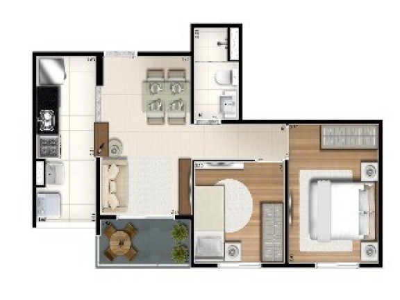 Imagem Apartamento com 3 Quartos à Venda, 59 m² em Belenzinho - São Paulo