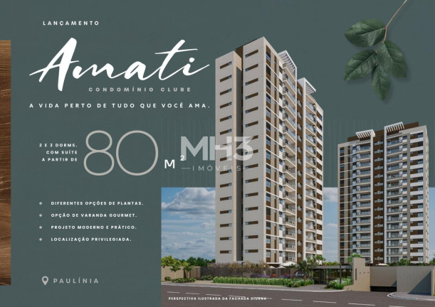 Imagem Imóvel com 3 Quartos à Venda, 83 m² em Morumbi - Paulínia