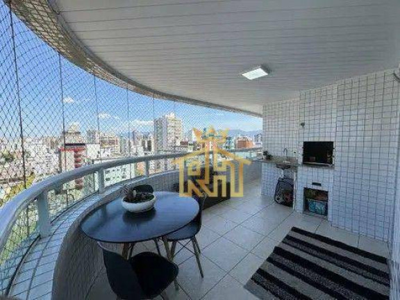 Imagem Apartamento com 3 Quartos à Venda, 123 m² em Guilhermina - Praia Grande