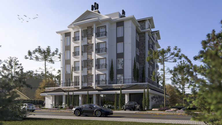Imagem Apartamento com 2 Quartos à Venda, 63 m² em Pousada Da Neve - Nova Petrópolis Imagem Apartamento com 2 Quartos à Venda, 63 m² em Pousada Da Neve - Nova Petrópolis