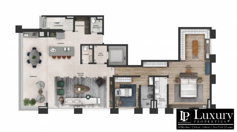Imagem Apartamento com 3 Quartos à Venda, 191 m² em Itaim Bibi - São Paulo Imagem Apartamento com 3 Quartos à Venda, 191 m² em Itaim Bibi - São Paulo