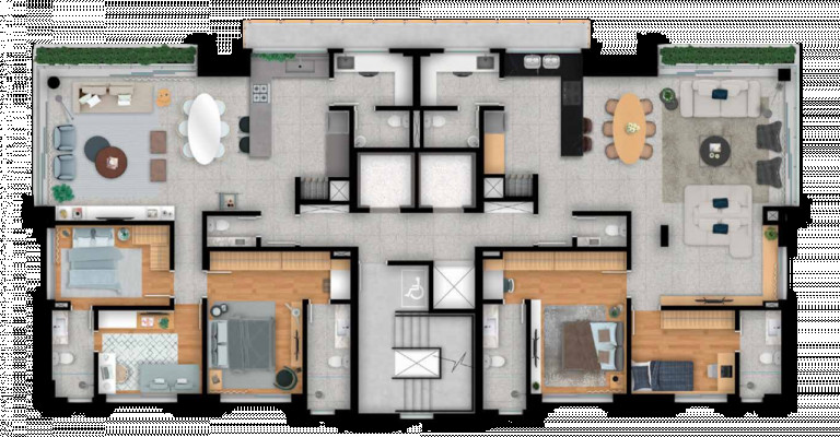 Imagem Apartamento com 3 Quartos à Venda, 123 m² em Mont Serrat - Porto Alegre