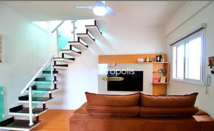 Cobertura com 3 Quartos à Venda, 88 m² em Vila Tibiriçá - Santo André