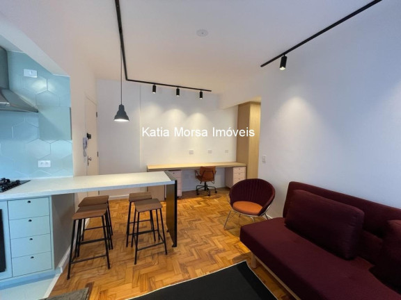 Apartamento com 1 Quarto para Alugar, 50 m² em Jardim America - São Paulo