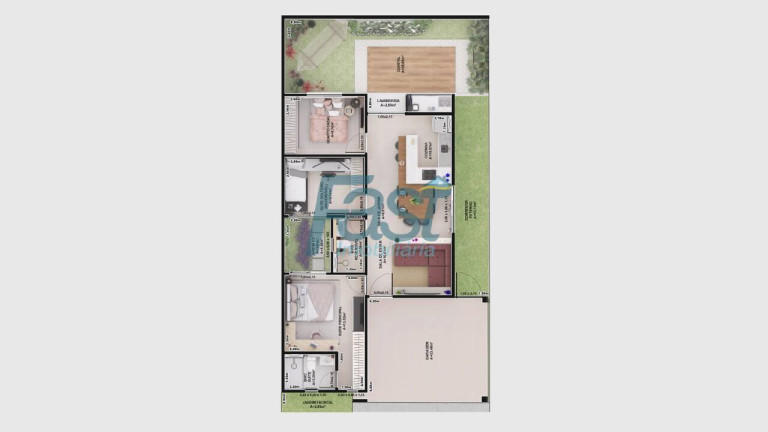 Imagem Casa de Condomínio com 3 Quartos à Venda, 153 m² em Primeiro De Março - Cuiabá