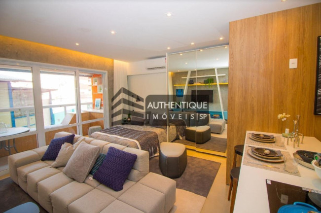 Imagem Apartamento com 1 Quarto à Venda, 54 m² em Campo Belo - São Paulo