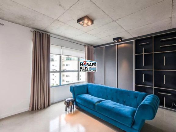 Imagem Apartamento com 1 Quarto para Alugar, 80 m² em Campo Belo - São Paulo Imagem Apartamento com 1 Quarto para Alugar, 80 m² em Campo Belo - São Paulo