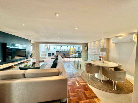 Imagem Cobertura com 4 Quartos à Venda, 260 m² em Enseada - Guarujá