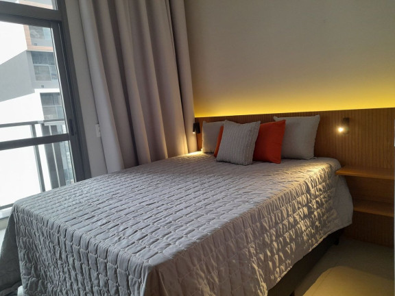 Apartamento com 1 Quarto para Alugar, 25 m² em Brooklin - São Paulo