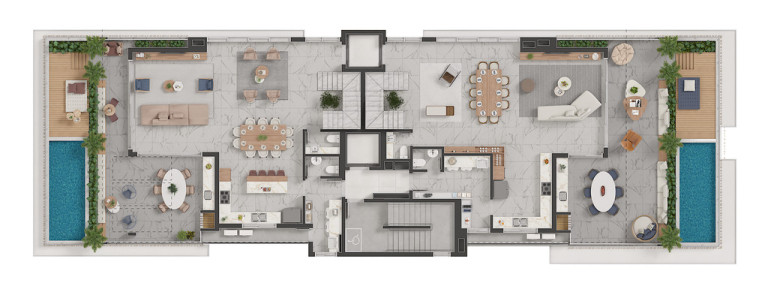 Imagem Apartamento com 3 Quartos à Venda, 181 m² em Batel - Curitiba