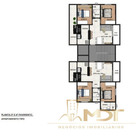 Imagem Imóvel com 2 Quartos à Venda, 90 m² em Itapoã - Belo Horizonte