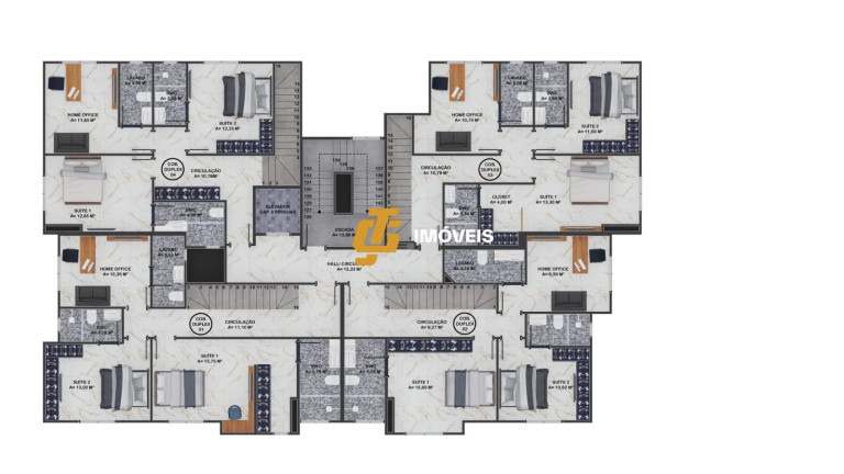 Imagem Apartamento com 3 Quartos à Venda, 79 m² em São Francisco De Assis - Camboriú