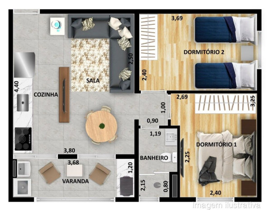 Imagem Apartamento com 2 Quartos à Venda, 115 m² em Vila Ré - São Paulo Imagem Apartamento com 2 Quartos à Venda, 115 m² em Vila Ré - São Paulo