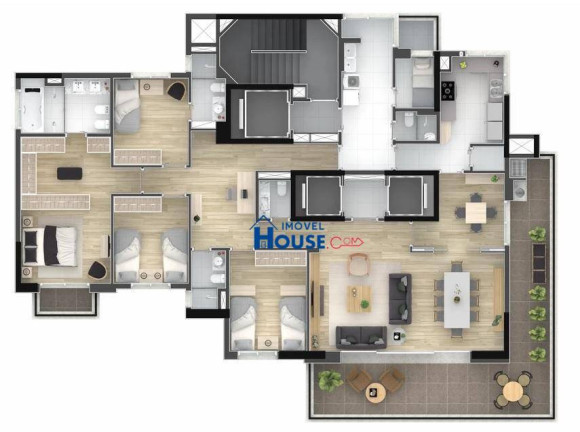 Imagem Apartamento com 4 Quartos à Venda, 226 m² em Jardins - São Paulo Imagem Apartamento com 4 Quartos à Venda, 226 m² em Jardins - São Paulo