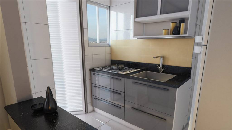 Imagem Apartamento com 1 Quarto à Venda, 39 m² em Boqueirão - Praia Grande Imagem Apartamento com 1 Quarto à Venda, 39 m² em Boqueirão - Praia Grande