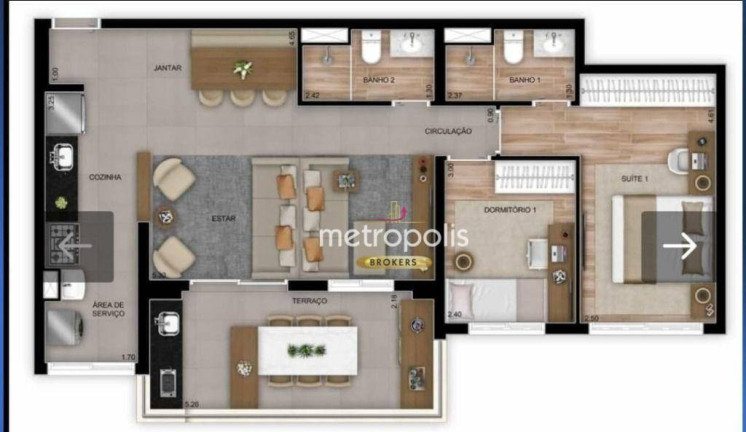 Imagem Apartamento com 2 Quartos à Venda, 82 m² em Vila Gilda - Santo André Imagem Apartamento com 2 Quartos à Venda, 82 m² em Vila Gilda - Santo André