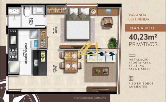 Imagem Imóvel com 1 Quarto à Venda, 40 m² em Graça - Salvador Imagem Imóvel com 1 Quarto à Venda, 40 m² em Graça - Salvador