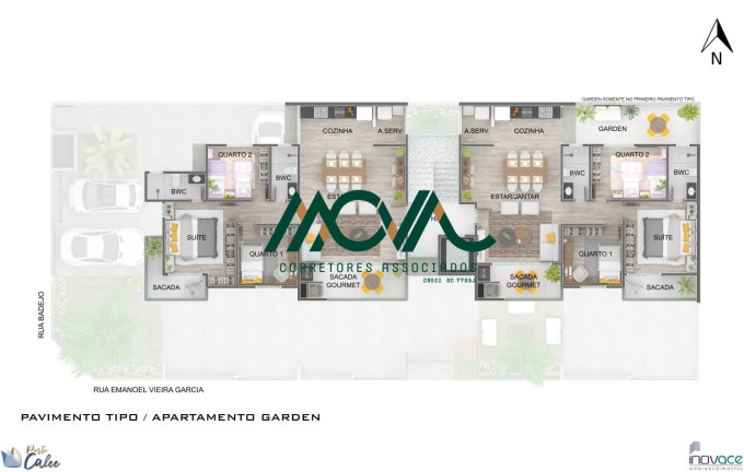 Imagem Imóvel com 3 Quartos à Venda, 91 m² em Jardim Da Barra - Itapoá